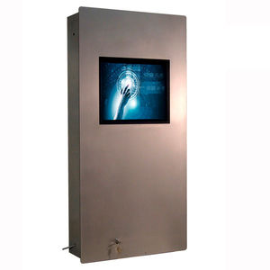terminal with touch screen / kiosk / wall-mount / rugged