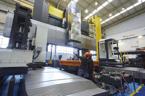 3/5-axis milling machine / vertical / bridge / high-precision