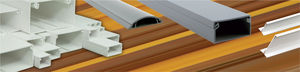 cabling trunking / low-density polyethylene (LDPE) / rigid