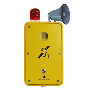 analog telephone / VoIP / IK10 / IP67
