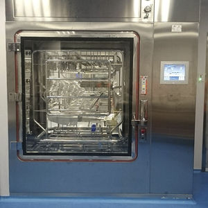 disinfecting machine washing machine / automatic / for pharmaceutical applications / stainless steel