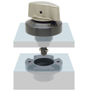 countertop zero-point clamping system / quick / compact / round