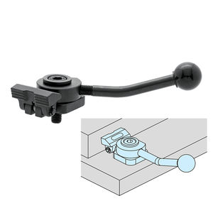 mechanical clamp / steel / low-profile / cam