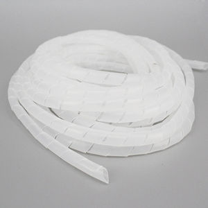 spiral sleeve / for cables / protection / polyethylene