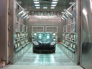 corrosion test chamber / solar simulation