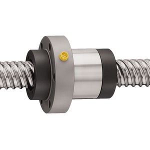 rolled ball screw / steel / high-speed / for high-speed machine tools