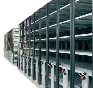 storage warehouse shelving / document / mobile