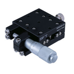 linear positioning stage / manual / single-axis / high-precision