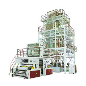 blown film coextrusion line / for PE / 5-layer / barrier film