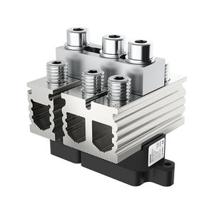 electrical power supply connector / hexagonal / screw / industrial