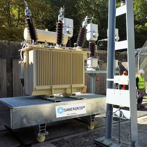 fire protection containment bund / for transformers / galvanized / metal
