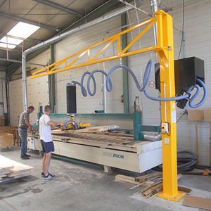 pneumatic manipulator / with suction cup / for materials handling / tray