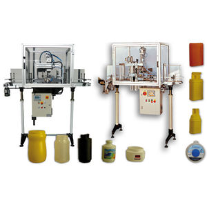 plastic cutting machine / rotary blade / numerical control / with conveyor