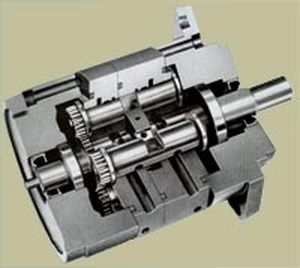 rotary vane hydraulic motor