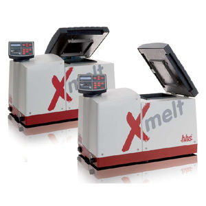 hot melt glue melter / with gear pump / with piston pump