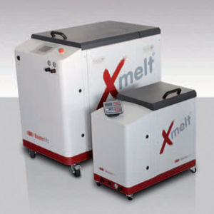 hot melt glue melter / with gear pump / with piston pump