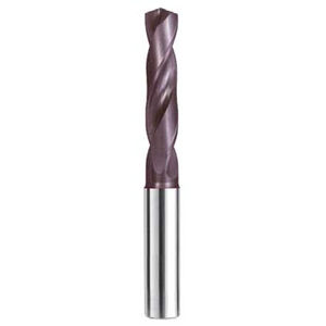 drill bit with internal coolant / solid / for cast iron / for stainless steel