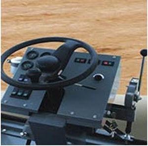 single-cylinder road roller / vibrating / articulated