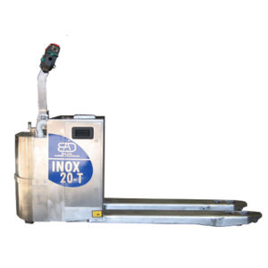 electric pallet truck / handling / loading / unloading