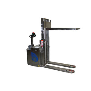 electric pallet truck / handling / stainless steel / for corrosive environments