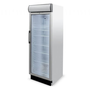 refrigeration application cabinet / free-standing / with glass doors / for the food industry