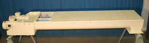 screw conveyor / trough / multi-track / stainless steel