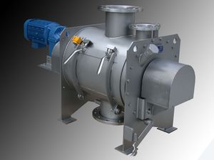 paddle mixer / batch / powder / for the food industry