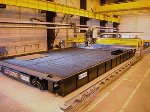 metal cutting table / plasma / water