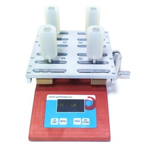 bench-top torque tester / for bottle closures / digital / manual