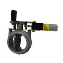 butterfly valve / solenoid-driven / pneumatically-operated / hydraulically-operated