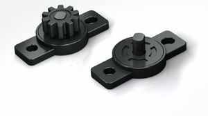 rotary damper / plastic / bidirectional