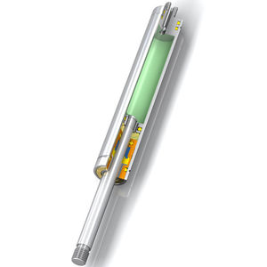 compression gas spring / stainless steel / for industrial use