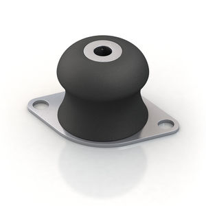 vibration absorber / pneumatic / for machines / rubber