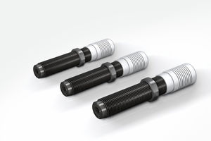 shock absorber / compact / self-compensating / miniature