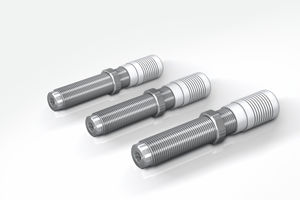 shock absorber / industry / stainless steel / compact