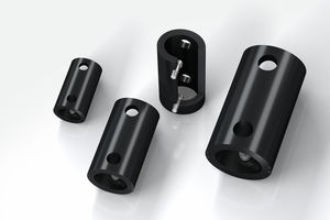 vibration damper / rubber / radial shock absorption