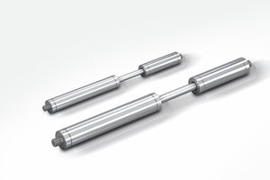 stainless steel gas spring / for heavy loads / for industrial use