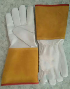 welding gloves / thermal protection / arc protection / leather