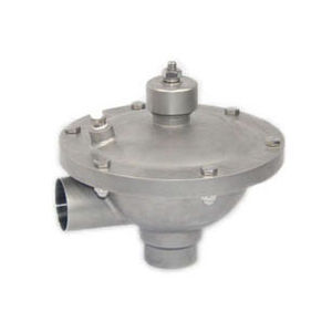 diaphragm valve / pneumatic-operated / sampling / regulating