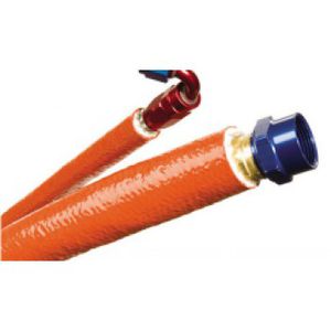 fiberglass sleeve / thermal protection / tubular / for cables