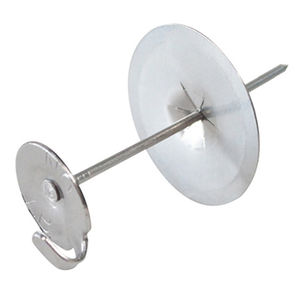 stainless steel pin / textile