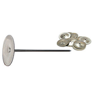 stainless steel pin / textile