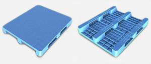 polyethylene pallet / storage / industrial / heavy-duty