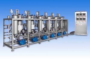 textile dyeing machine / hank