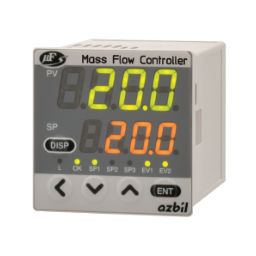 thermal mass flow controller / for gas / digital / compact