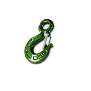 lifting hook / with eye / type C / steel