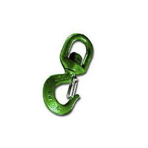 lifting hook / with eye / type C / rotating