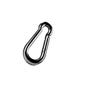 lifting hook / with eye / stainless steel