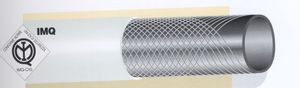 gas hose / thermoplastic rubber / weather-resistant / smooth