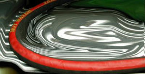 hot water hose / for steam / cooling / synthetic rubber